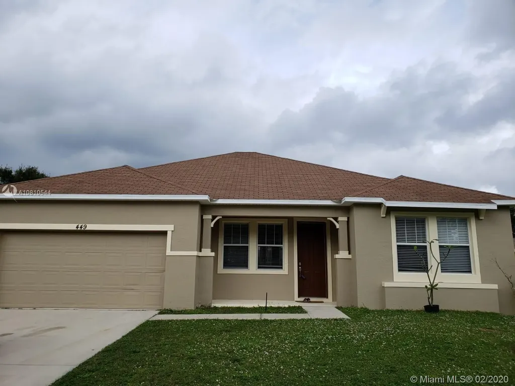 449 SW Cherryhill Road Port St. Lucie FL 34953