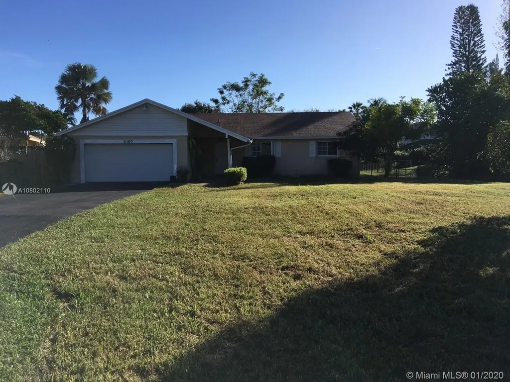 2160 NW 122nd Avenue Plantation FL 33323