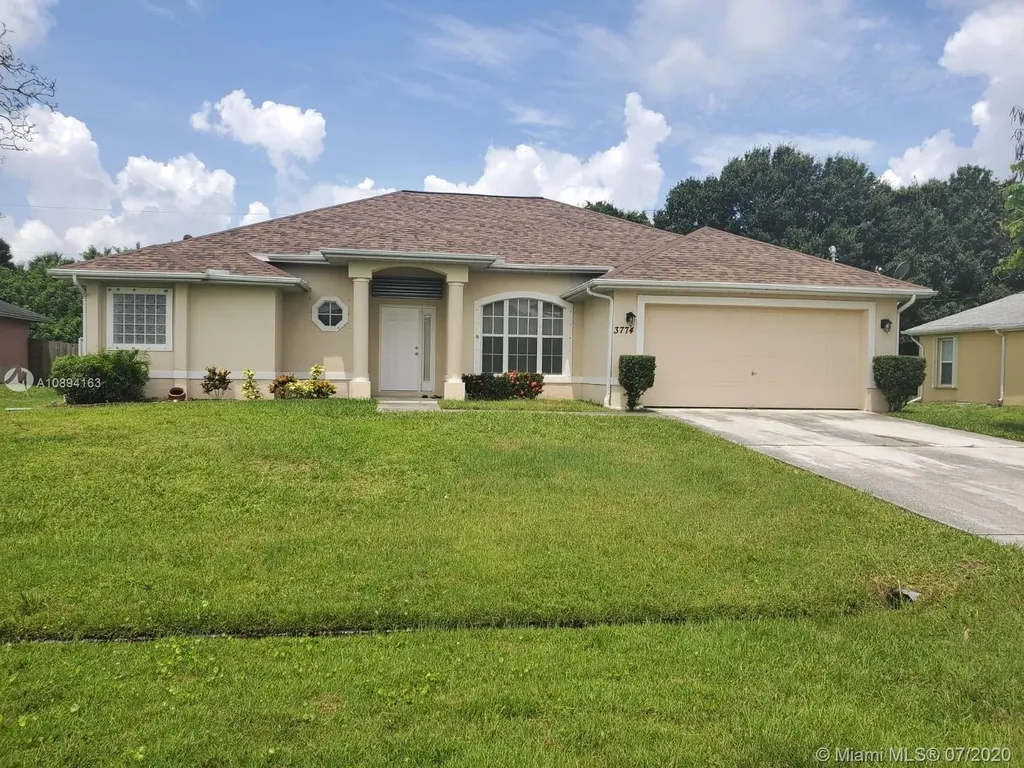 3774 SW Manak Street Port St. Lucie FL 34953