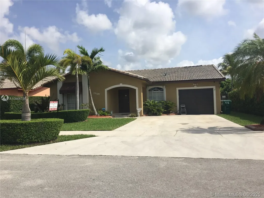 15109 SW 173rd Terrace Miami FL 33187