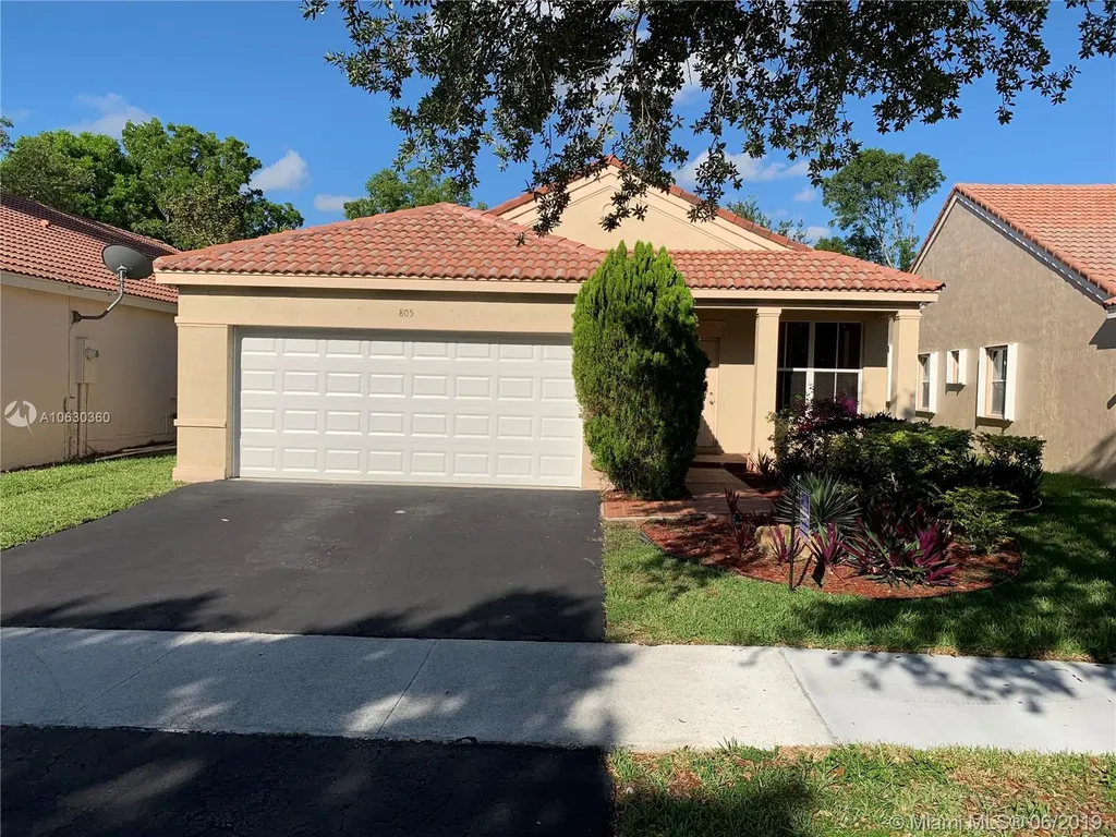 805 Sand Creek Circle Weston FL 33327