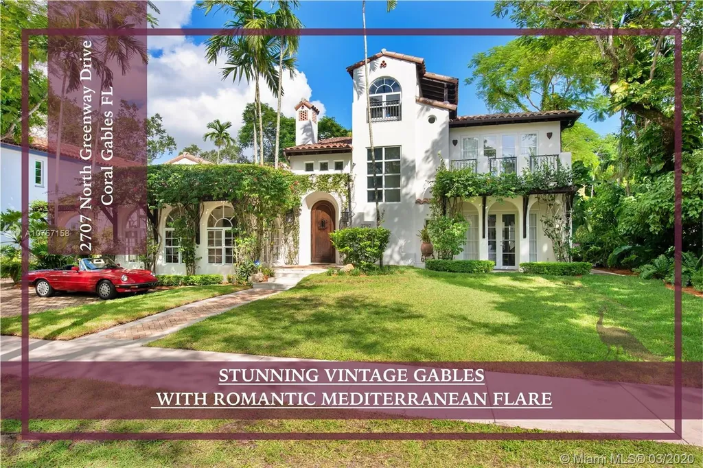 2707 N Greenway Drive Coral Gables FL 33134
