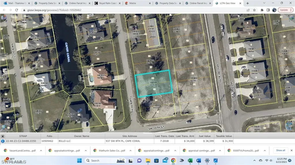 937 SW 8th Place Cape Coral FL 33991
