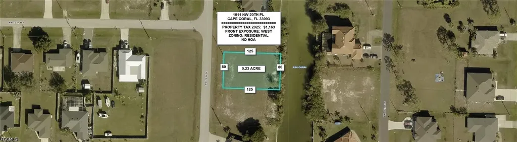 1011 NW 20th Place Cape Coral FL 33993