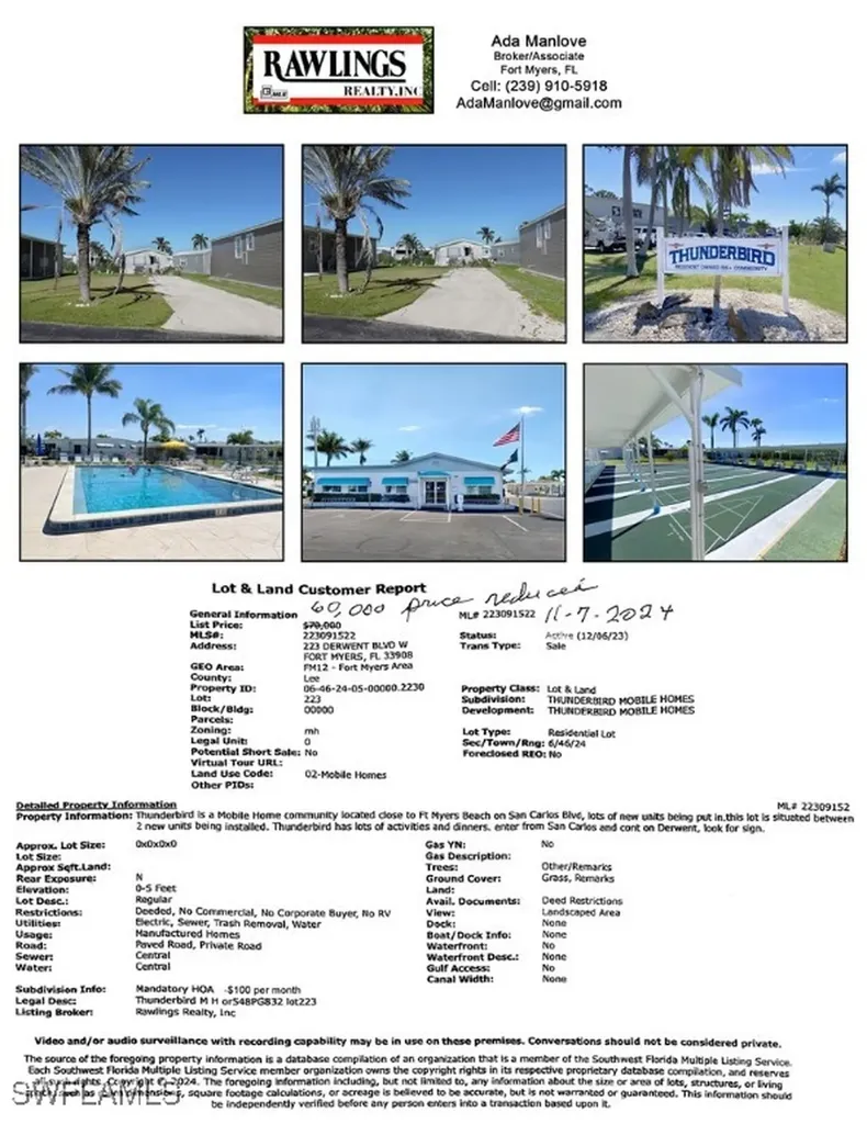 223 Derwent Boulevard W Fort Myers FL 33908