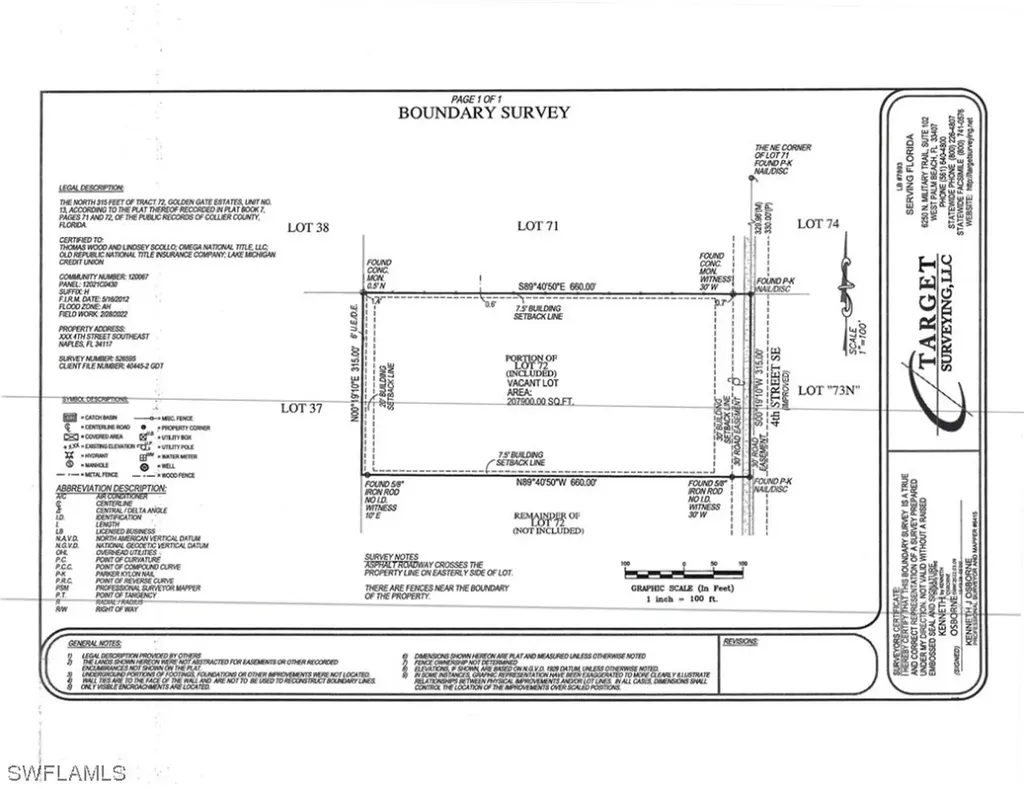 Naples FL, 4th Street SE