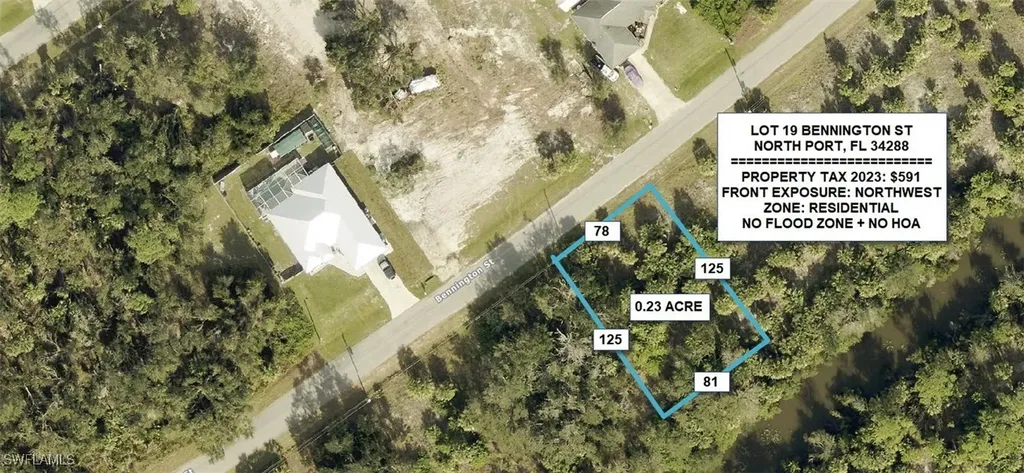 Lot 19 Bennington Street North Port FL 34288