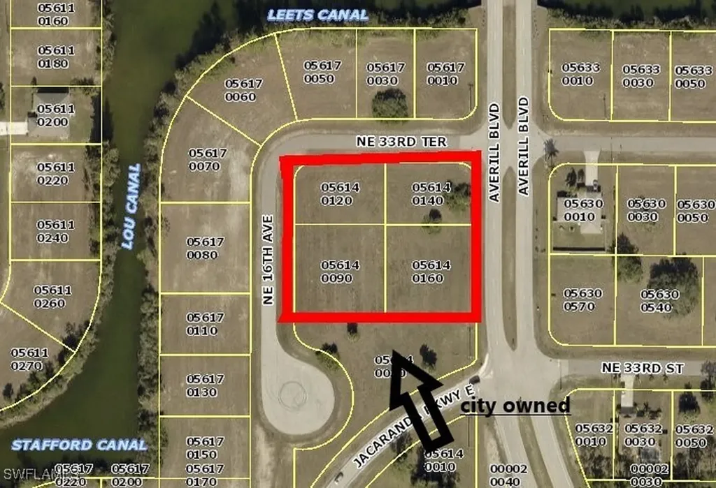 3302,3306 + Averill Boulevard Cape Coral FL 33909
