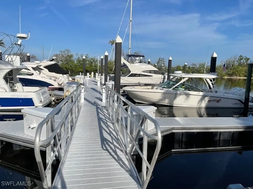 38' Boat Slip At Gulf Harbour I-12 Fort Myers FL 33908