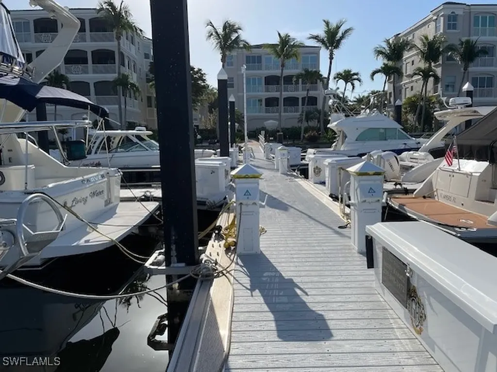 38' Boat Slip At Gulf Harbour I-12 Fort Myers FL 33908