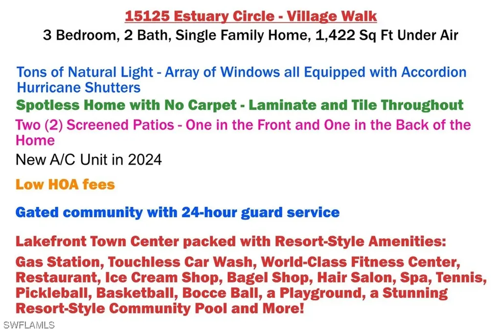 15125 Estuary Circle Bonita Springs FL 34135