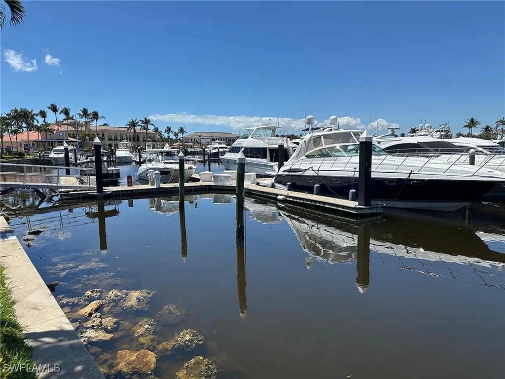 Boat Dock E01 @ Gulf Harbour Fort Myers FL 33991