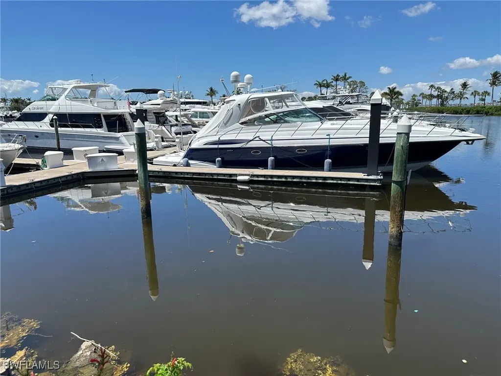 Boat Dock E01 @ Gulf Harbour Fort Myers FL 33991