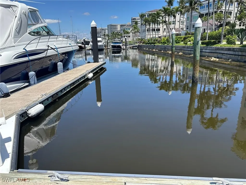 Boat Dock E01 @ Gulf Harbour Fort Myers FL 33991