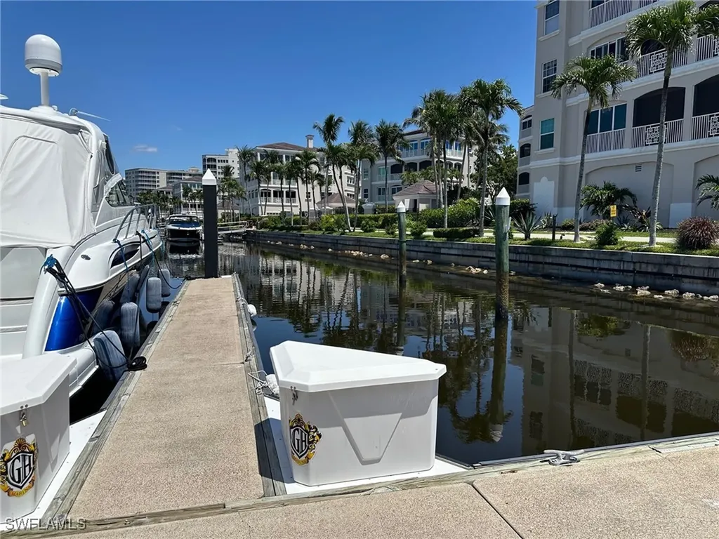 Boat Dock E01 @ Gulf Harbour Fort Myers FL 33991