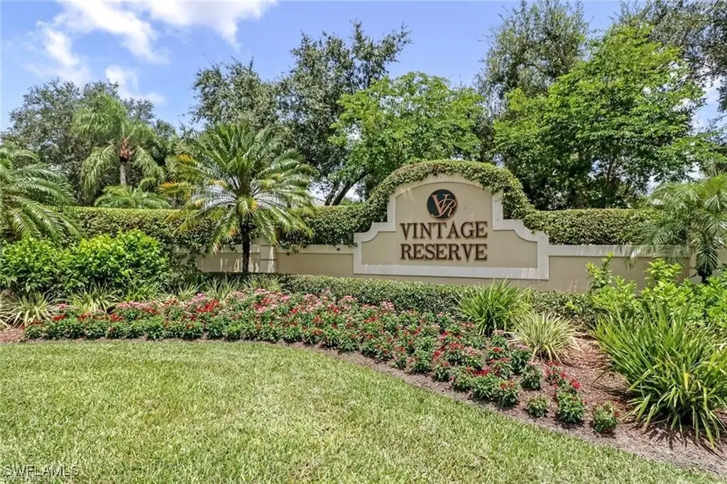642 Vintage Reserve Circle Naples FL 34119