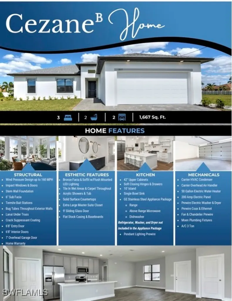4116 NW 22nd Terrace Cape Coral FL 33993