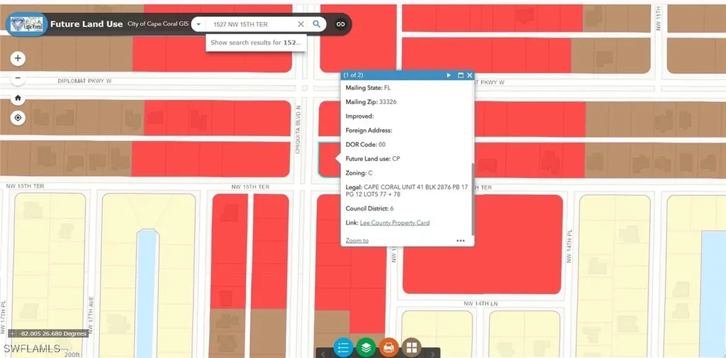 1527 NW 15th Terrace Cape Coral FL 33993