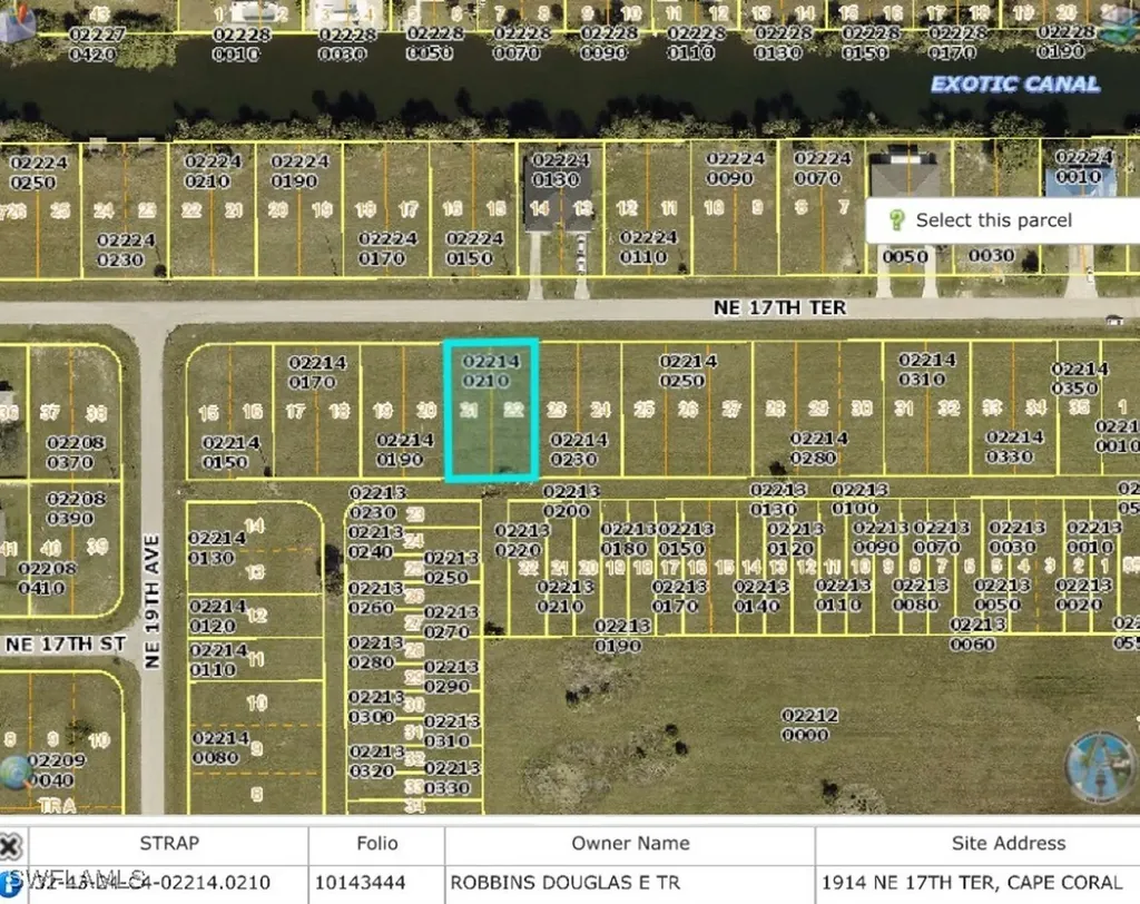 1914 NE 17th Terrace Cape Coral FL 33909