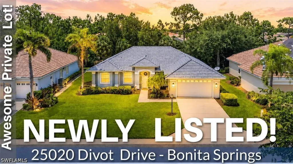 Bonita Springs FL, 25020 Divot Drive