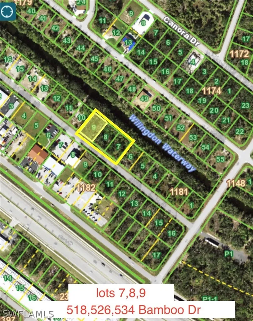518, 526, 534 Bamboo Drive Port Charlotte FL 33954