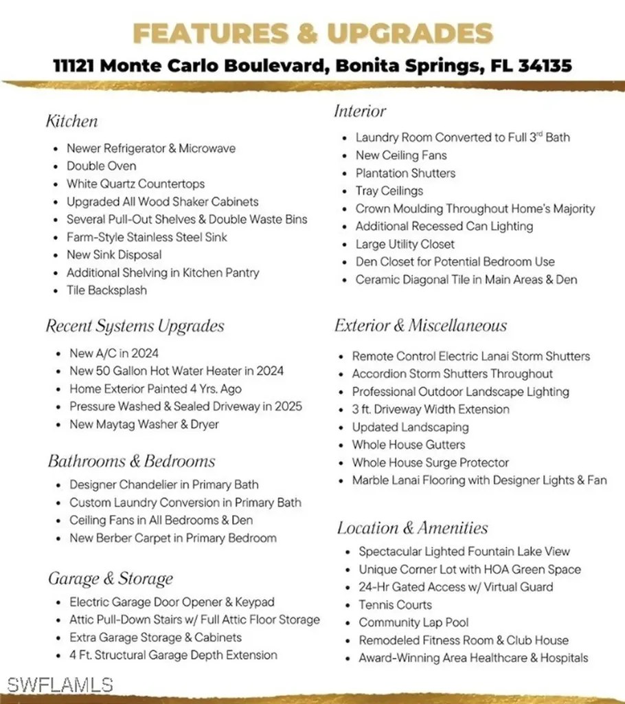 11121 Monte Carlo Boulevard Bonita Springs FL 34135