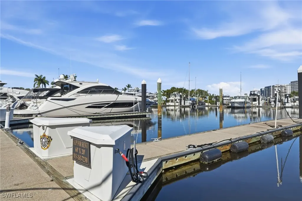 60' Boat Slip D-08 Gulf Harbour Marina Fort Myers FL 33908