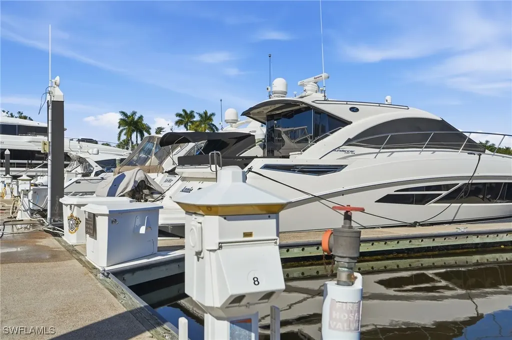 60' Boat Slip D-08 Gulf Harbour Marina Fort Myers FL 33908