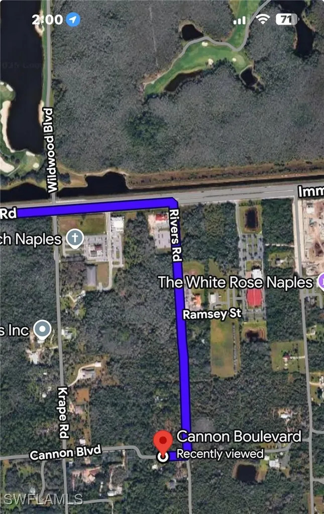 Xxx Cannon Boulevard Naples FL 34120