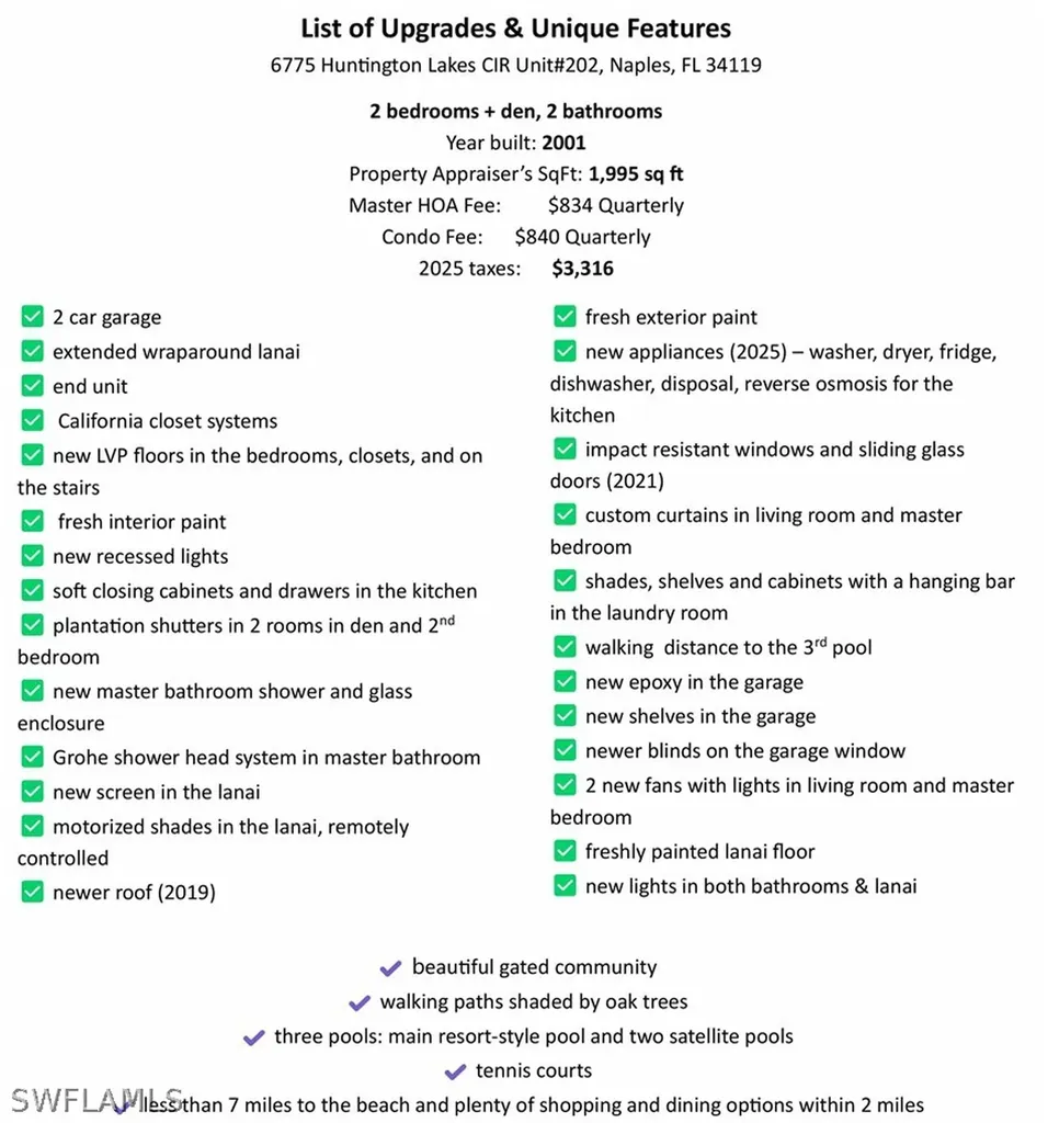 6775 Huntington Lakes Circle Naples FL 34119