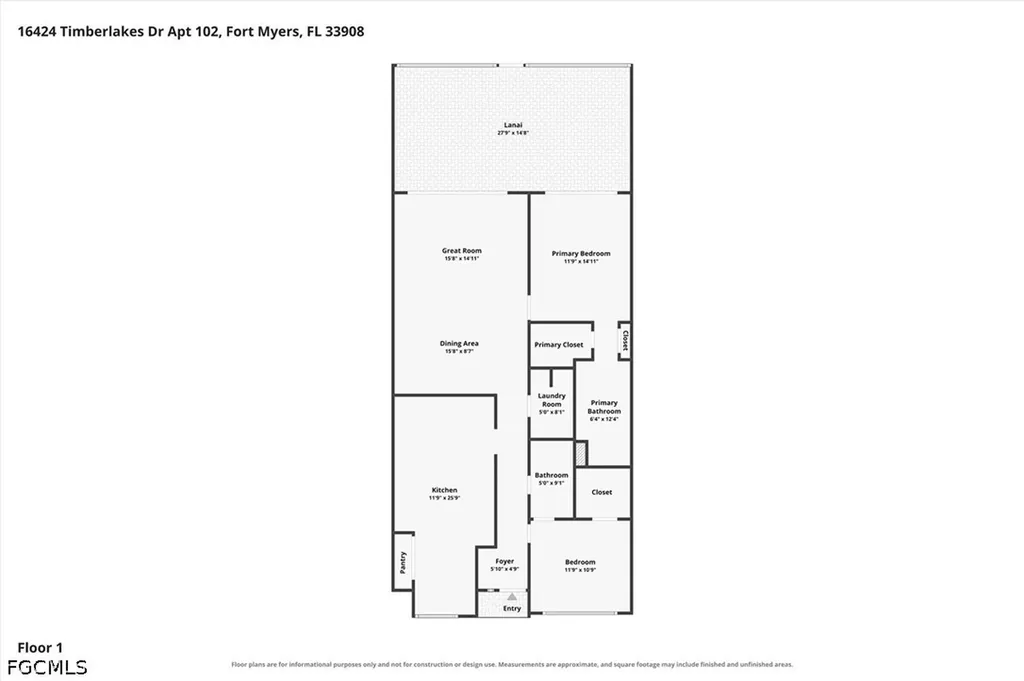 16424 Timberlakes Drive Fort Myers FL 33908