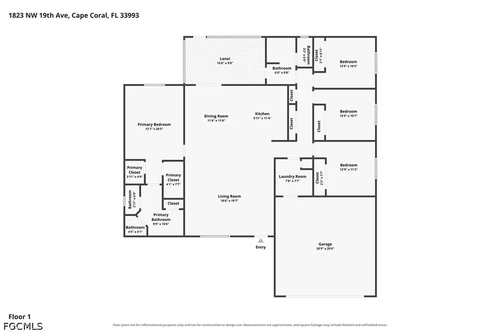 1823 NW 19th Avenue Cape Coral FL 33993