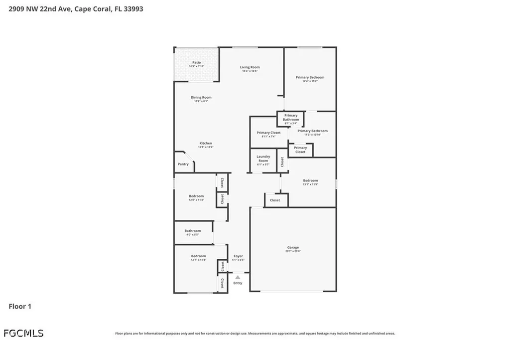2909 NW 22nd Avenue Cape Coral FL 33993