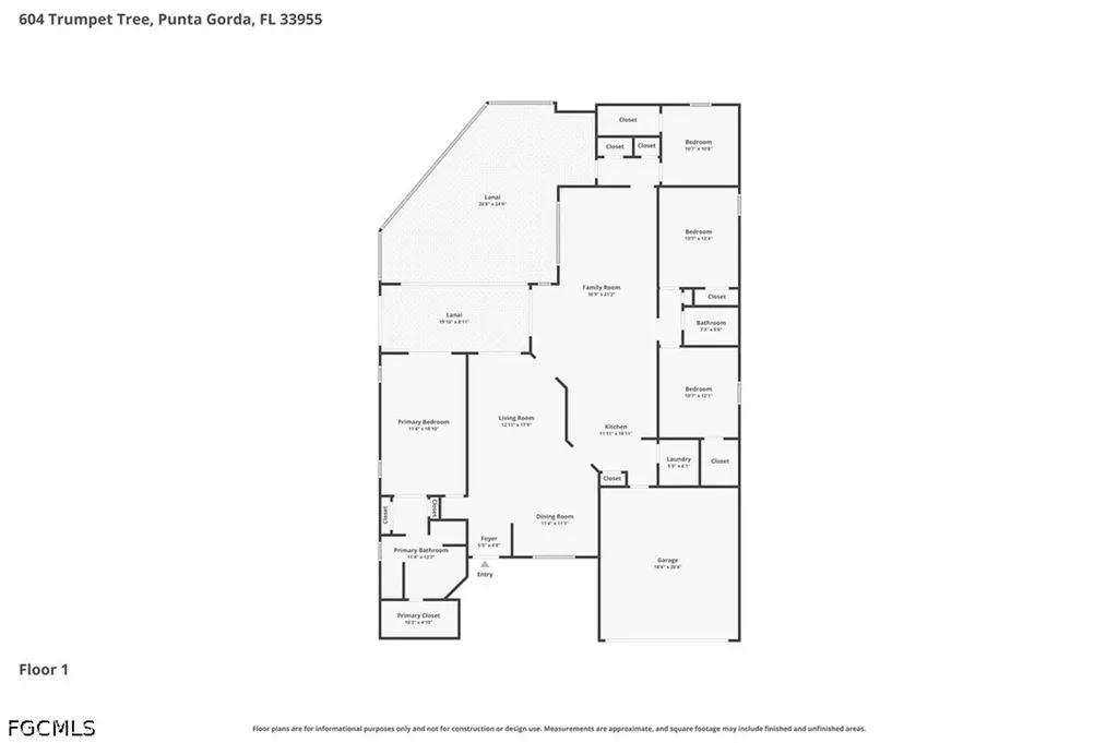 608 Trumpet Tree Punta Gorda FL 33955