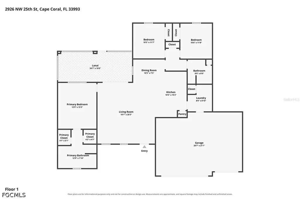 2926 NW 25th Street Cape Coral FL 33993