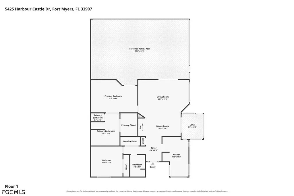 5424 Harbour Castle Drive Fort Myers FL 33907