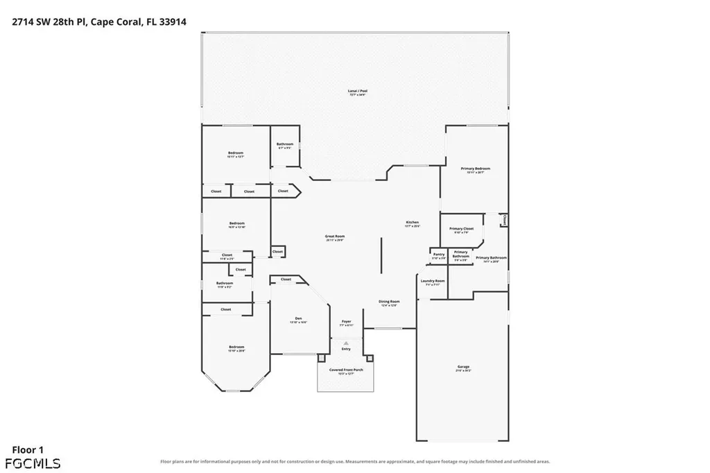 2714 SW 28th Place Cape Coral FL 33914