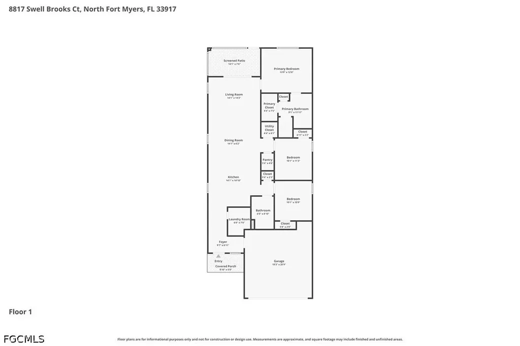 8817 Swell Brooks Court North Fort Myers FL 33917