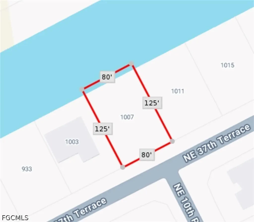 1007 NE 37th Terrace Cape Coral FL 33909