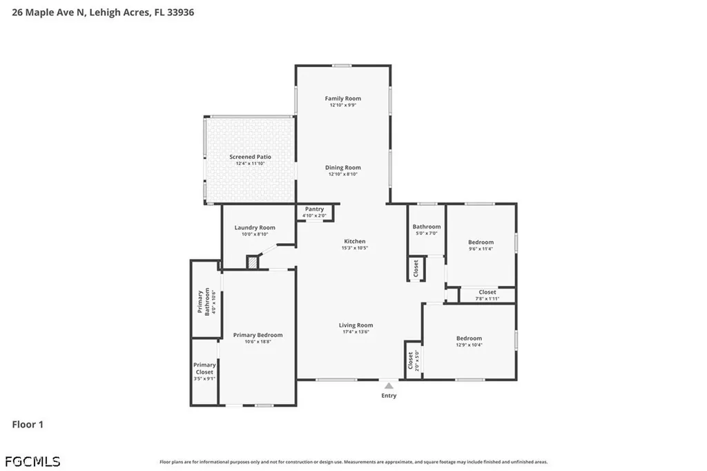26 Maple Avenue N Lehigh Acres FL 33936