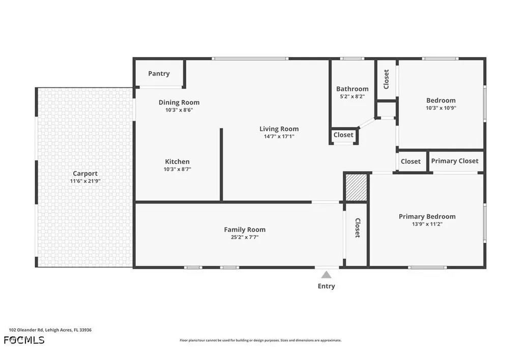 102 Oleander Road Lehigh Acres FL 33936
