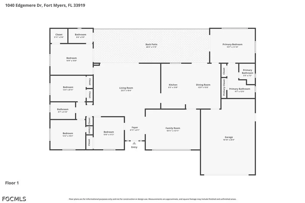 1040 Edgemere Drive Fort Myers FL 33919