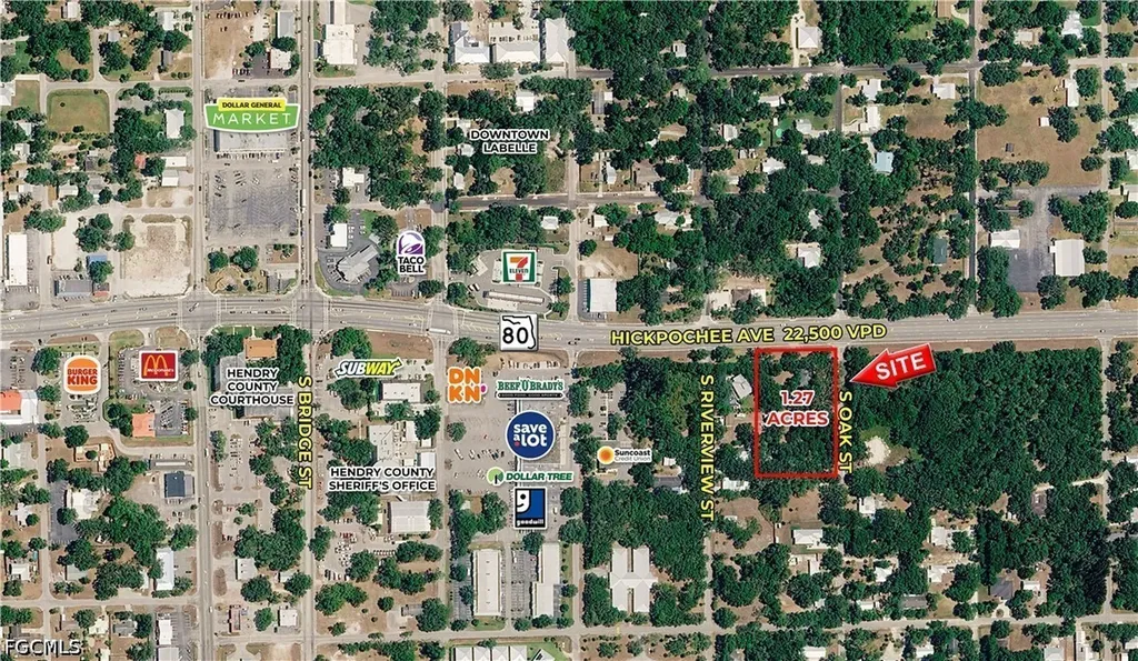 351 E Hickpochee Ave/sr 80 + S Oak Street Labelle FL 33935
