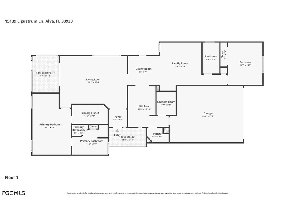 15139 Ligustrum Lane Alva FL 33920