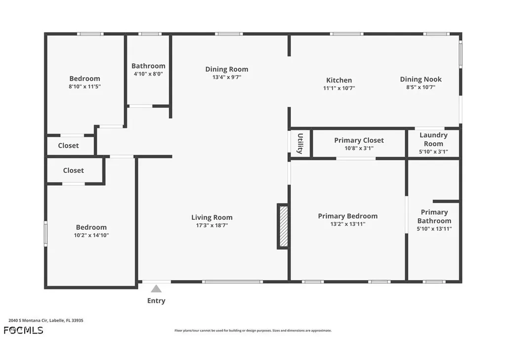 2040 S Montana Circle Labelle FL 33935
