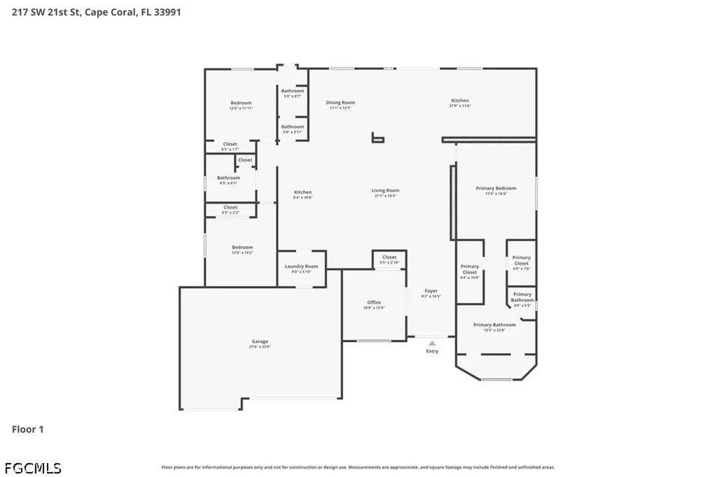 21 SW 21st Street Cape Coral FL 33991