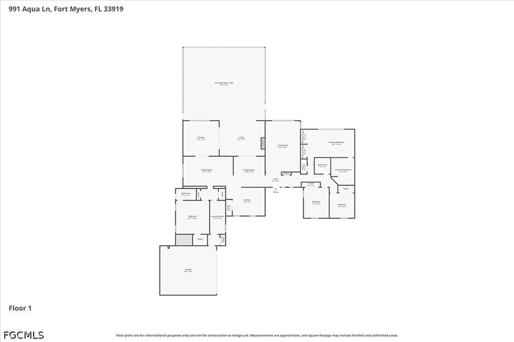 991 Aqua Lane Fort Myers FL 33919