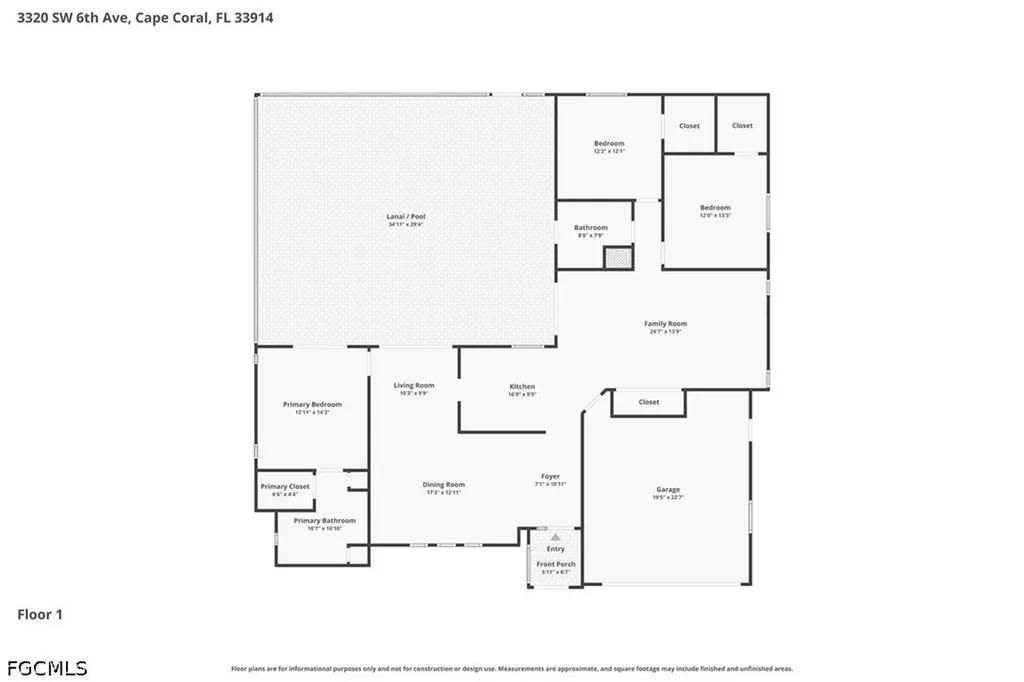 3320 SW 6th Avenue Cape Coral FL 33914