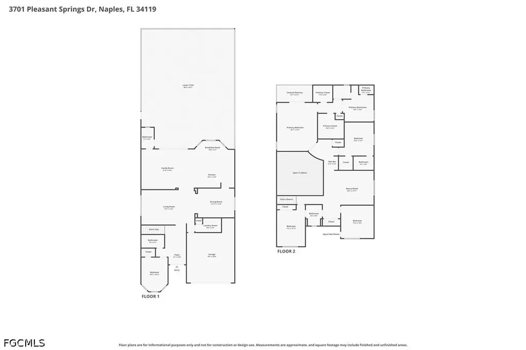 3701 Pleasant Springs Drive Naples FL 34119