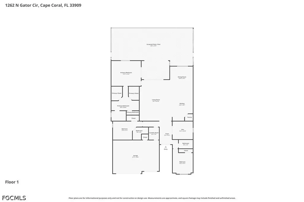 1262 N Gator Circle Cape Coral FL 33909